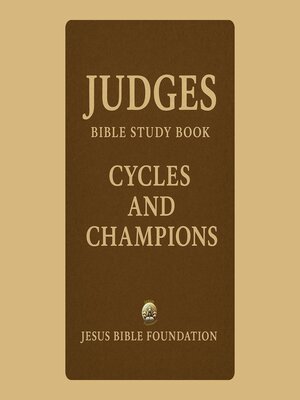 cover image of Judges Bible Study Book